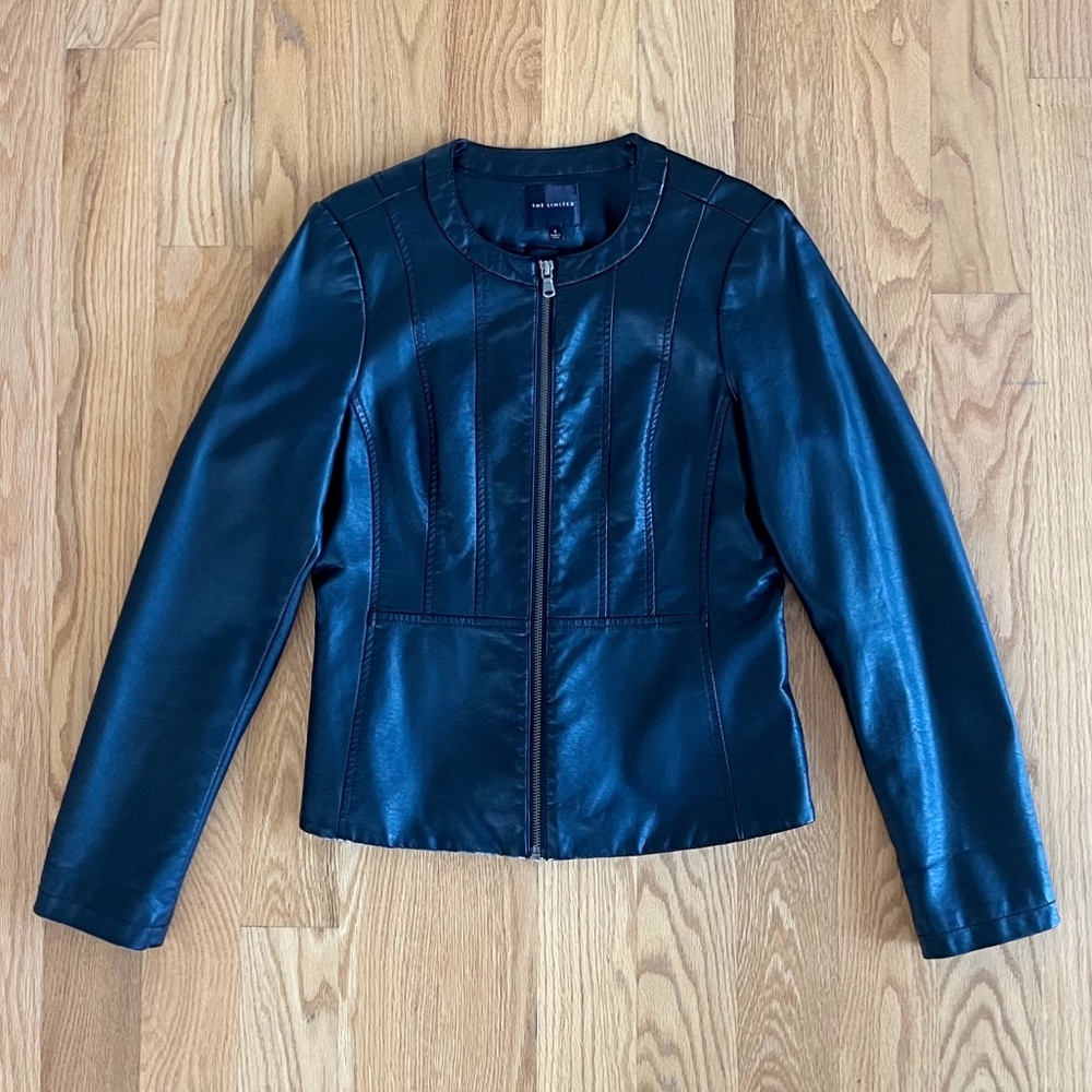 Vegan Leather Jacket - image 5